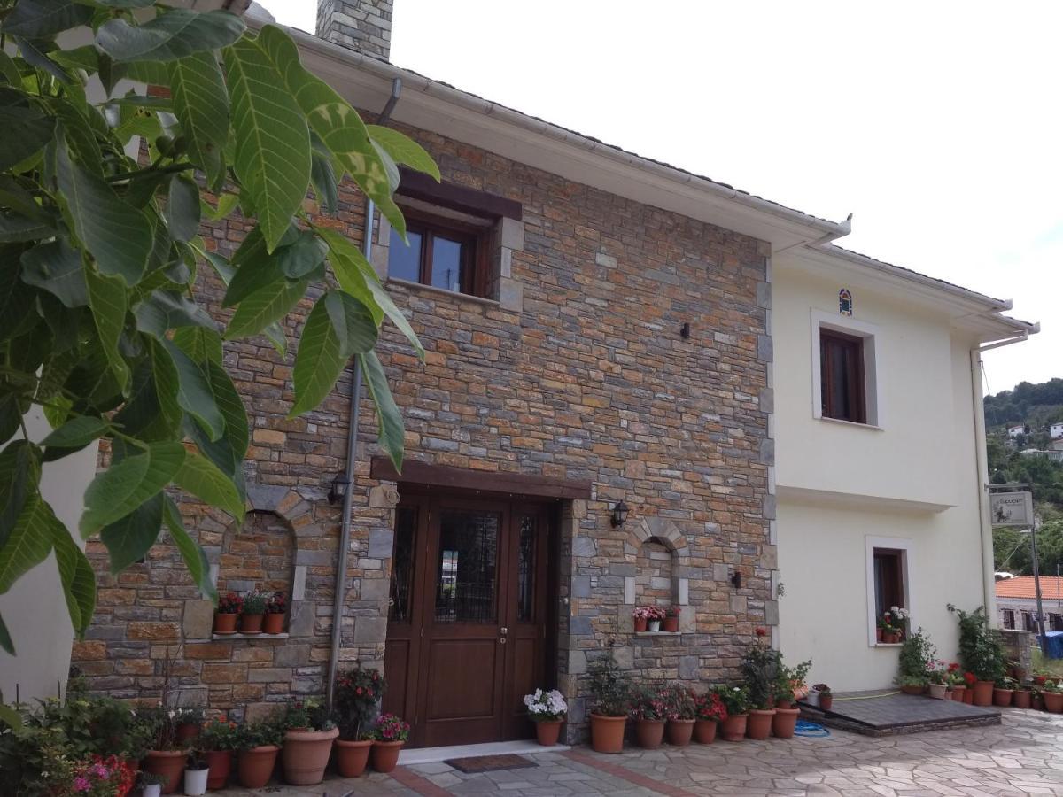 Evridiki Hotel Zagora Bagian luar foto